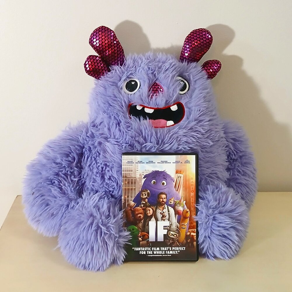 IF DVD (not blue ray) and purple plush